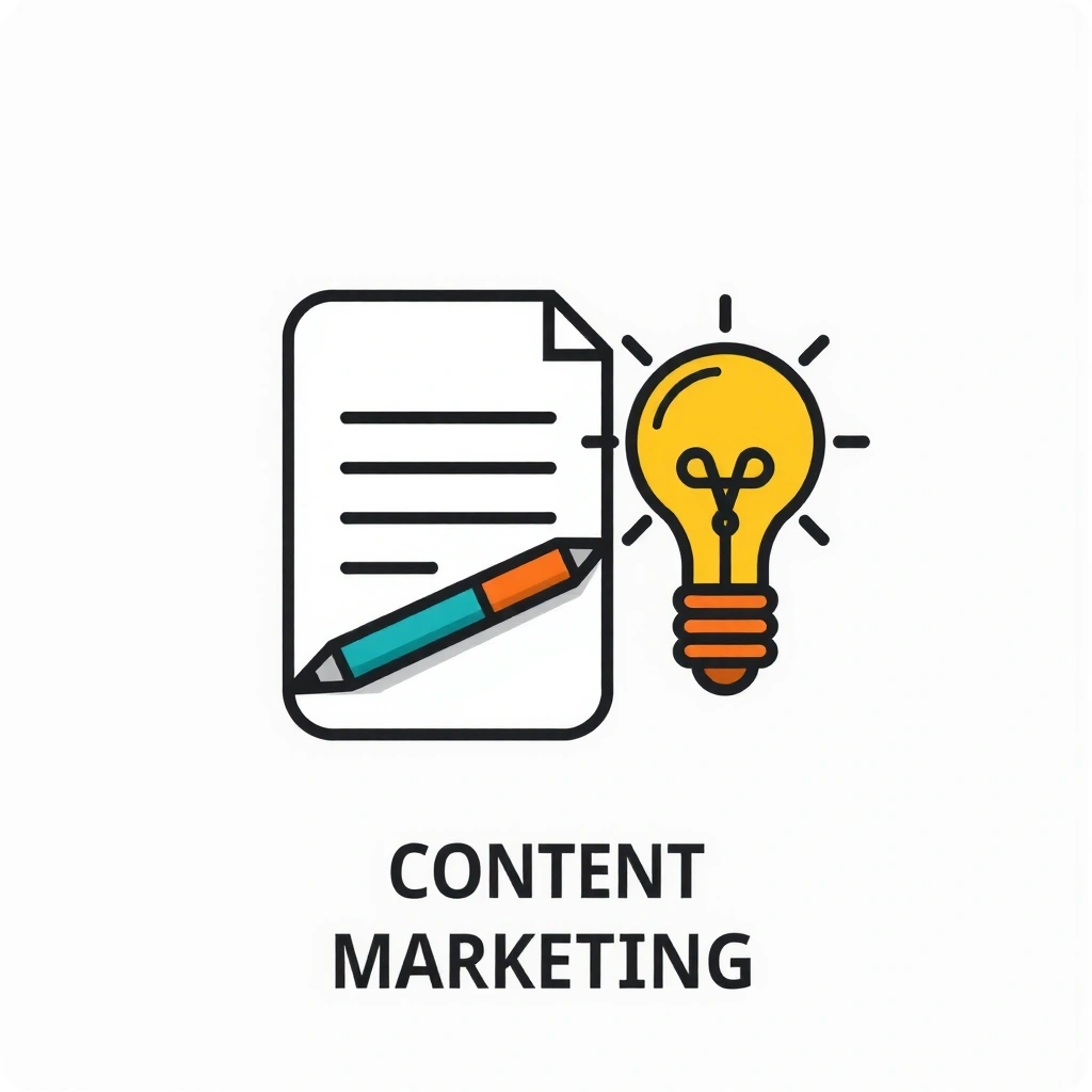 Ikona obsahového marketingu