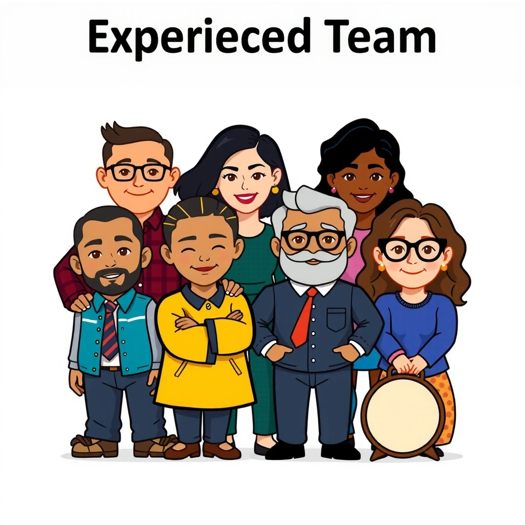 Ikona zkušeného týmu