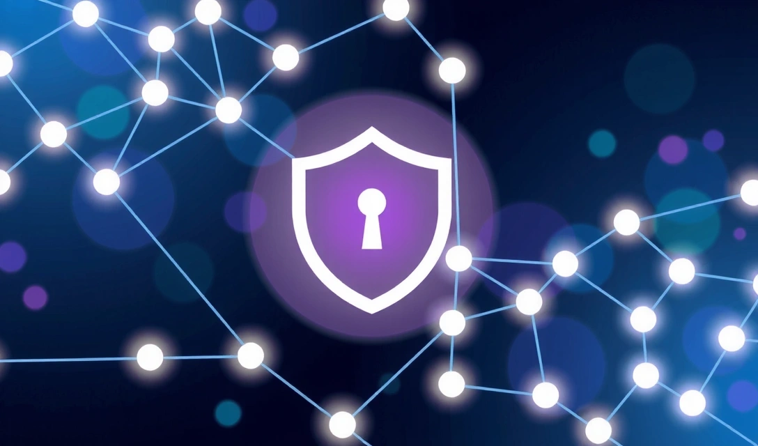 Ilustrace bezpečnosti dat a soukromí na internetu