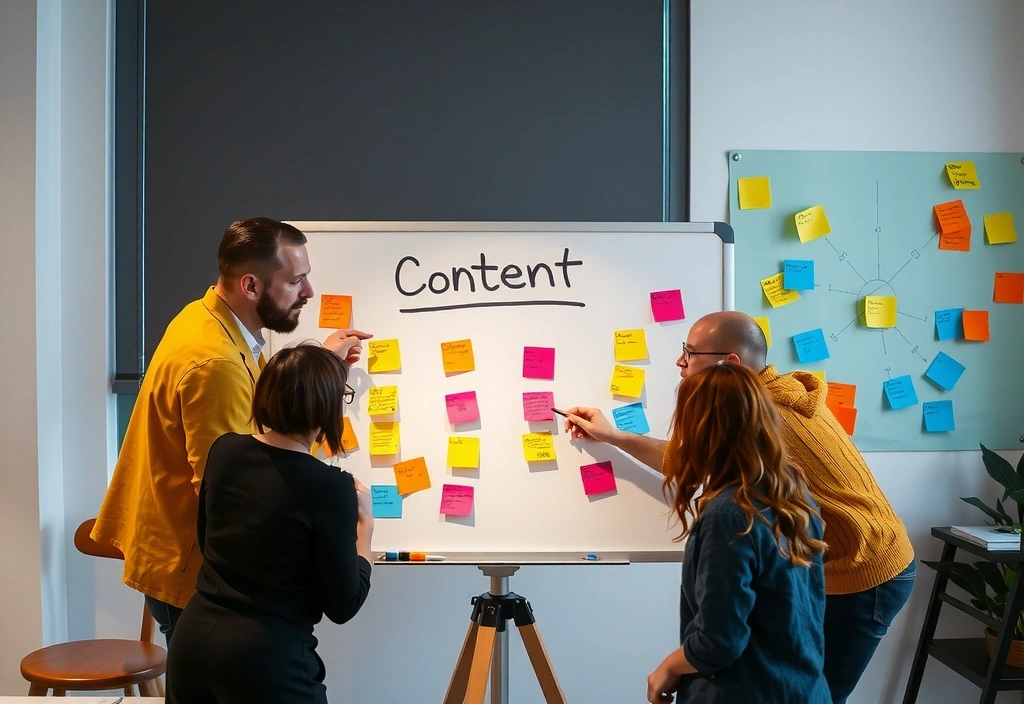 Brainstorming klíčových slov a obsahu